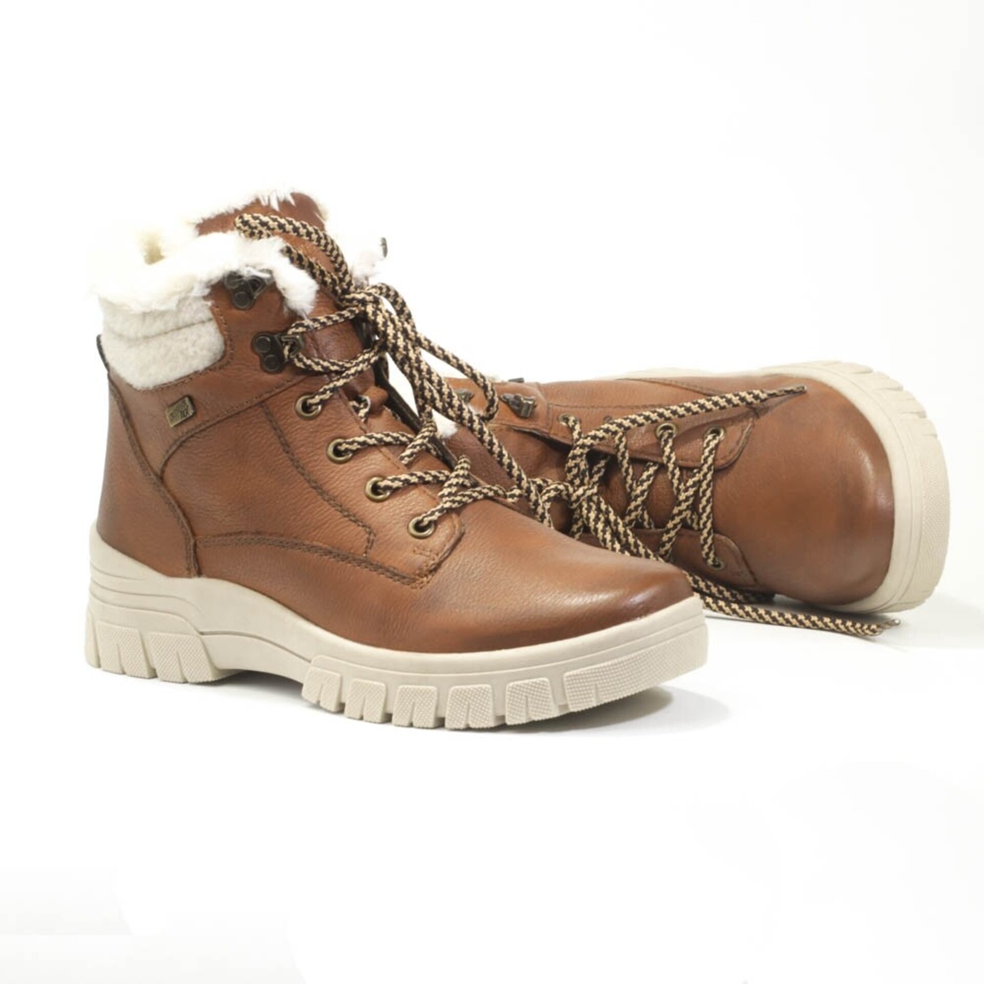 Botin tex cordones piel D0E71 - 4